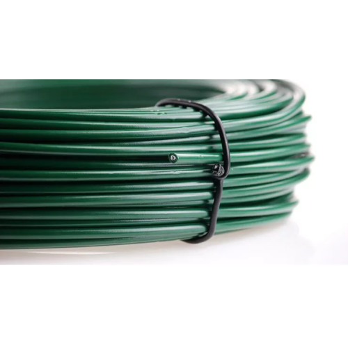 PVC Coated Metal Fence Wire Pvc Coated Green wire coils Manufactory